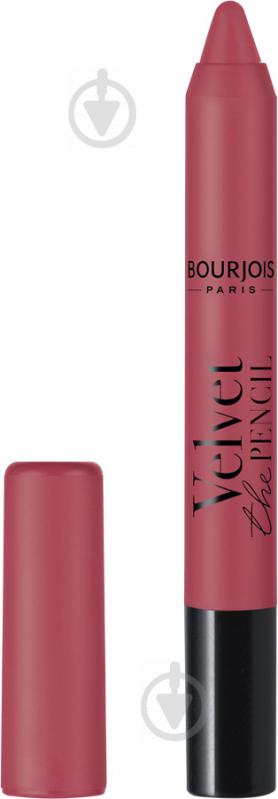 Олівець для губ Bourjois VELVET the PENCIL № 07 woody pink 3 г - фото 1