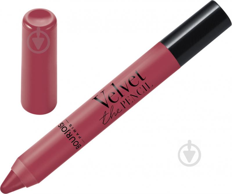 Олівець для губ Bourjois VELVET the PENCIL № 07 woody pink 3 г - фото 2