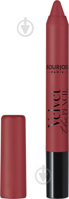 Олівець для губ Bourjois VELVET the PENCIL № 11 brown red 3 г - фото 1