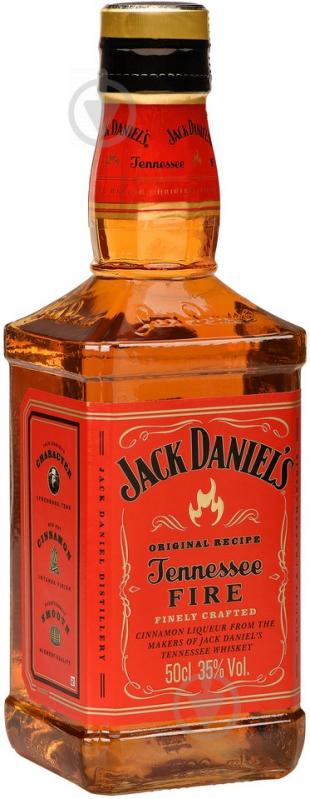 Ликер Jack Daniel's Tennessee Fire 35% 0,5 л - фото 3