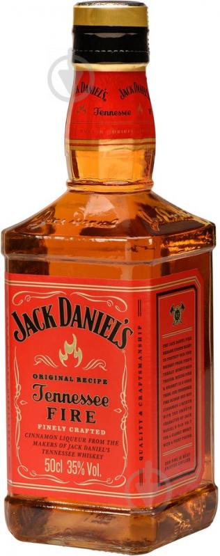 Ликер Jack Daniel's Tennessee Fire 35% 0,5 л - фото 2