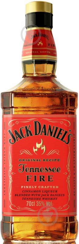Ликер Jack Daniel's Tennessee Fire 35% 0,7 л - фото 1