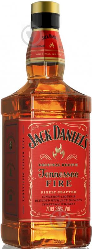 Ликер Jack Daniel's Tennessee Fire 35% 0,7 л - фото 3
