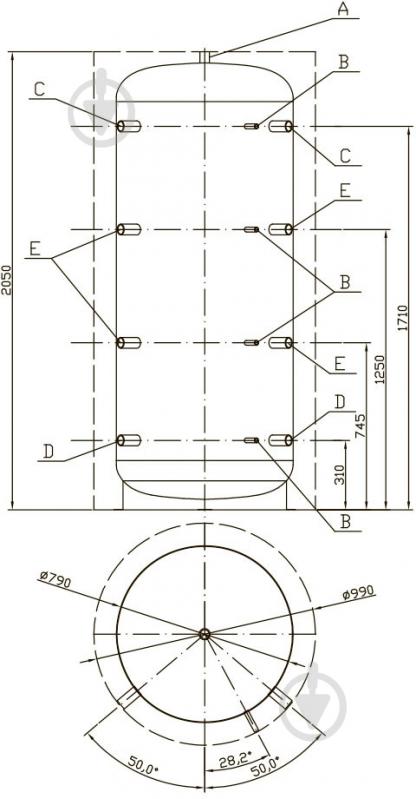 Теплоаккумулятор RBB RBB-1-1000 - фото 4