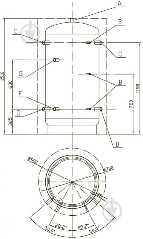 Теплоаккумулятор RBB RBB-2-500 - фото 4