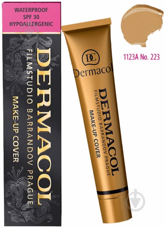 Крем тональный Dermacol Make-Up Cover №223 30 мл - фото 2