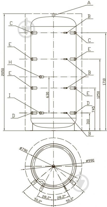 Теплоаккумулятор RBB RBB-5-1000 - фото 4