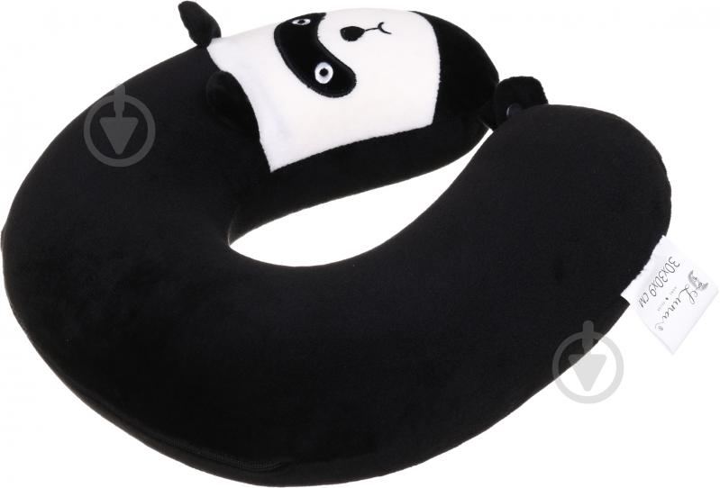 Подушка для путешествий Панда 30х30х9 см
 Luna - фото 1