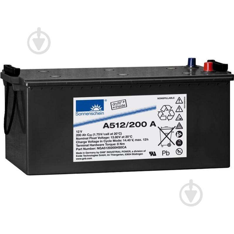 Аккумулятор Гелевый Exide 200Ah 770A Max. 12V - фото 1