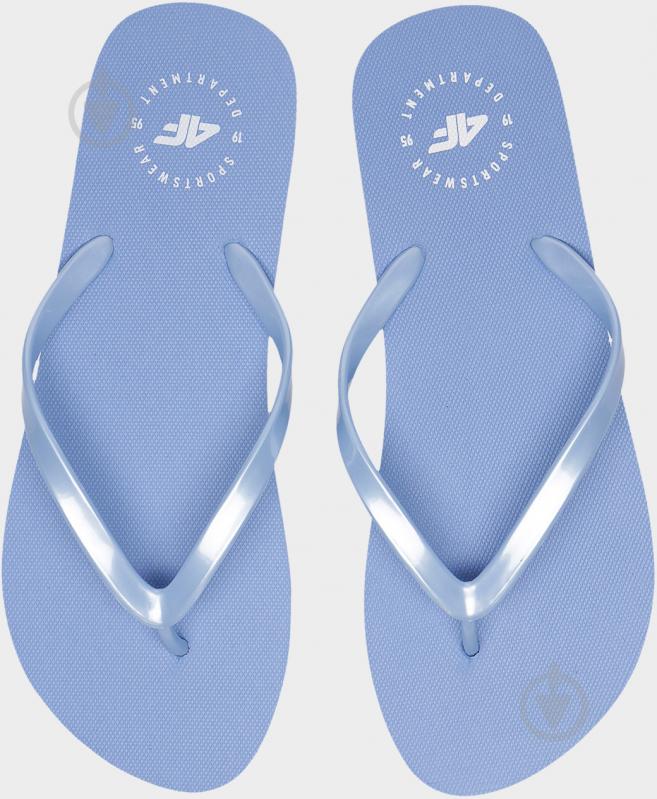 Шльопанці 4F FLIPFLOP F064 4FSS23FFLIF064-34S р.37 блакитний - фото 3