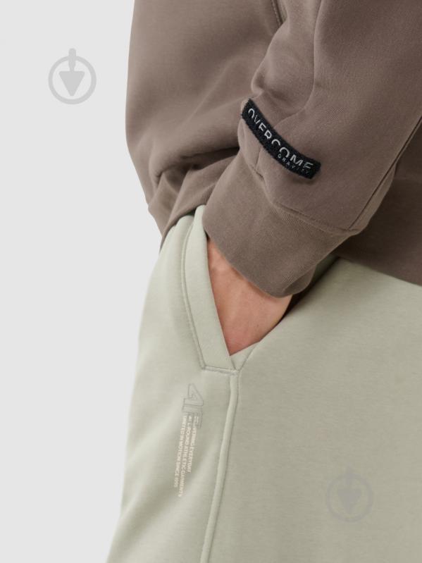 Джемпер 4F SWEATSHIRT M1537 4FWSS25TSWSM1537-80S р.S коричневий - фото 7