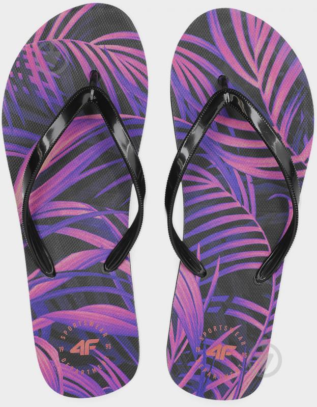 Шлепанцы 4F FLIPFLOP F102 4FSS23FFLIF102-90S р.37 разноцветный - фото 4