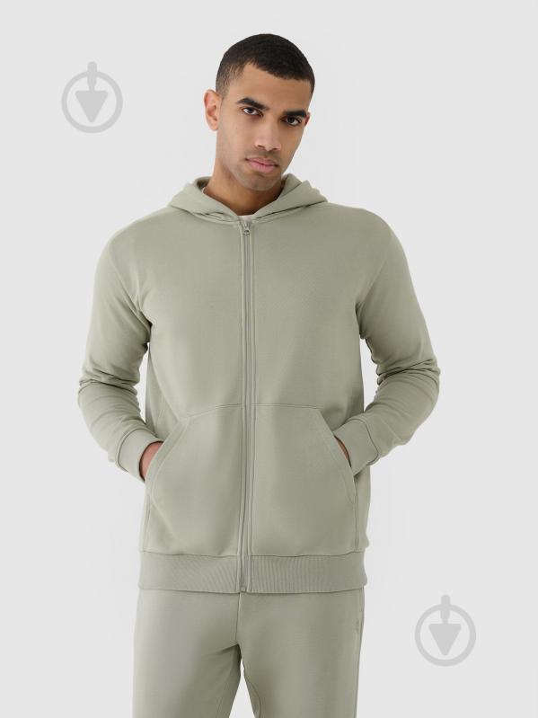 Джемпер 4F SWEATSHIRT M1584 4FWSS25TSWSM1584-44S р.S зеленый - фото 1 Джемпер 4F SWEATSHIRT M1584 4FWSS25TSWSM1584-44S р.S зеленый - фото 1