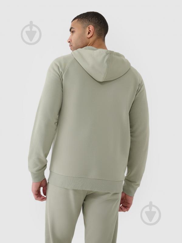 Джемпер 4F SWEATSHIRT M1584 4FWSS25TSWSM1584-44S р.S зеленый - фото 2 Джемпер 4F SWEATSHIRT M1584 4FWSS25TSWSM1584-44S р.S зеленый - фото 2