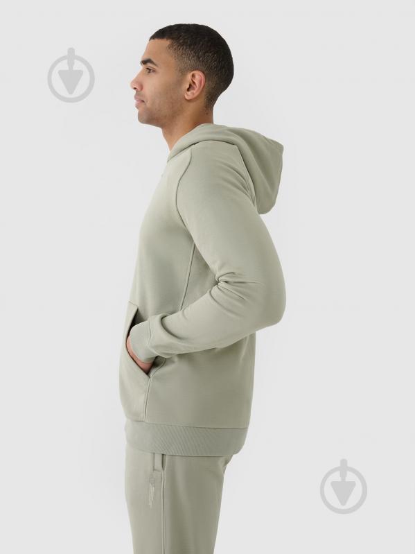 Джемпер 4F SWEATSHIRT M1584 4FWSS25TSWSM1584-44S р.S зеленый - фото 5 Джемпер 4F SWEATSHIRT M1584 4FWSS25TSWSM1584-44S р.S зеленый - фото 5