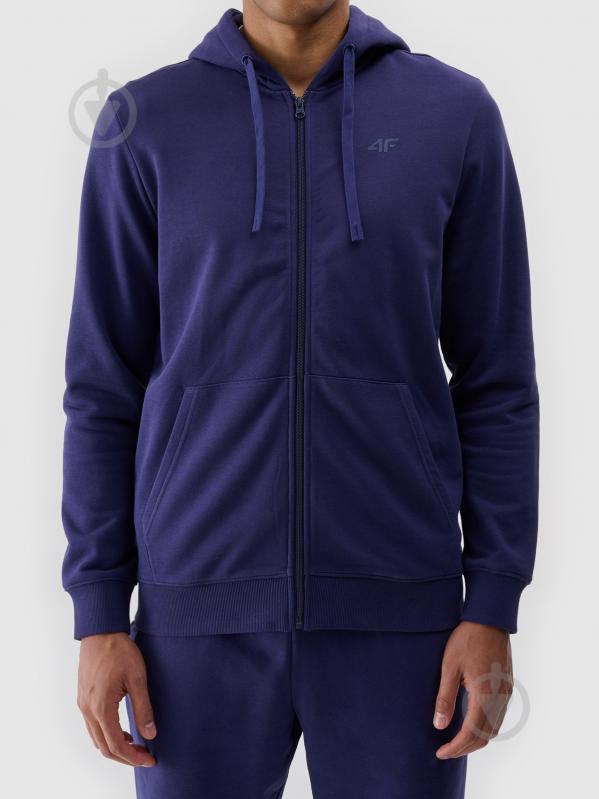 Джемпер 4F SWEATSHIRT M1768 4FWMM00TSWSM1768-31S р.S синій - фото 4 Джемпер 4F SWEATSHIRT M1768 4FWMM00TSWSM1768-31S р.S синій - фото 4