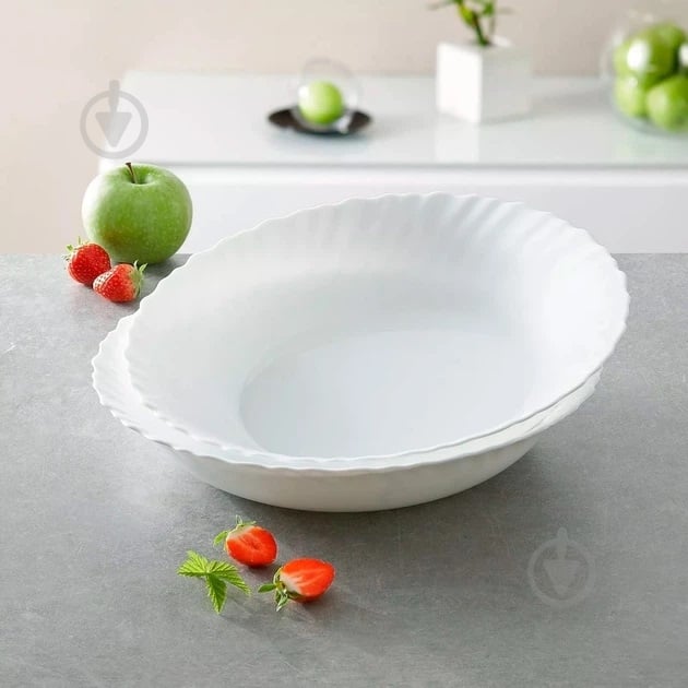 Сервиз столовый Luminarc Feston White 18 предметов V2156 - фото 6 Сервиз столовый Luminarc Feston White 18 предметов V2156 - фото 6