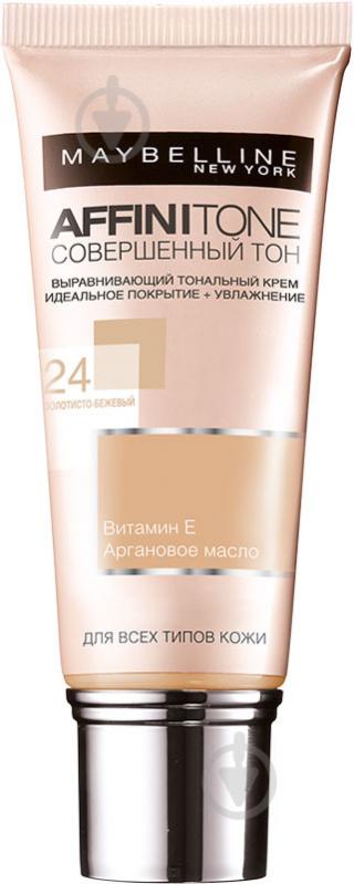 Крем тональный Maybelline New York Affinitone №24 золотисто-бежевый 30 мл - фото 1