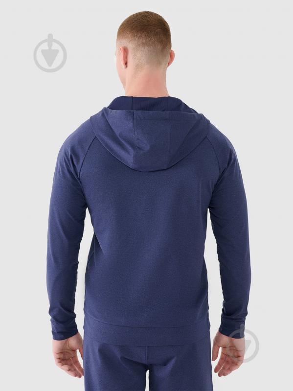 Джемпер 4F SWEATSHIRT FNK M512 4FWSS25TFSWM512-30M р.S синій - фото 3 Джемпер 4F SWEATSHIRT FNK M512 4FWSS25TFSWM512-30M р.S синій - фото 3