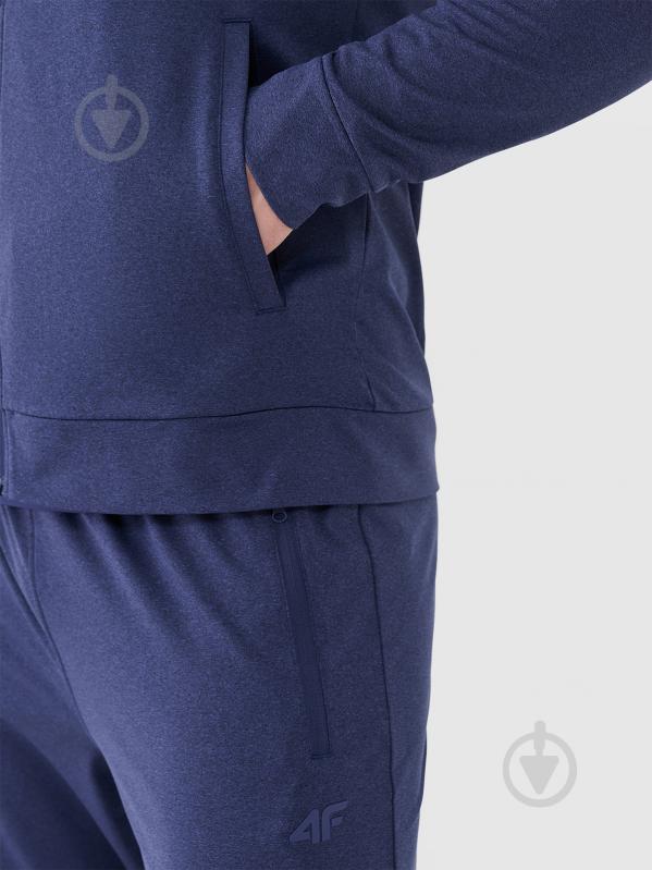 Джемпер 4F SWEATSHIRT FNK M512 4FWSS25TFSWM512-30M р.S синій - фото 4 Джемпер 4F SWEATSHIRT FNK M512 4FWSS25TFSWM512-30M р.S синій - фото 4