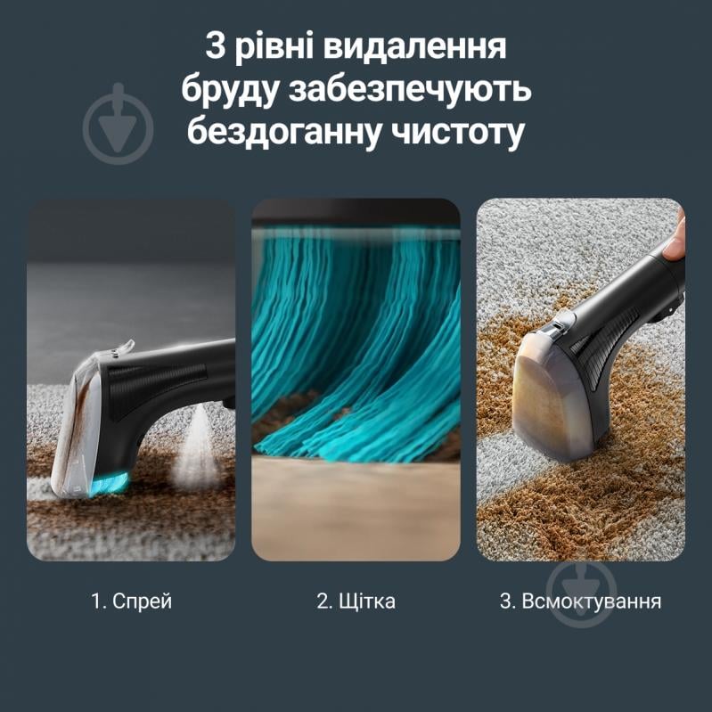 Пылесос моющий Rowenta Clean It IN3020F0 grey - фото 6 Пылесос моющий Rowenta Clean It IN3020F0 grey - фото 6