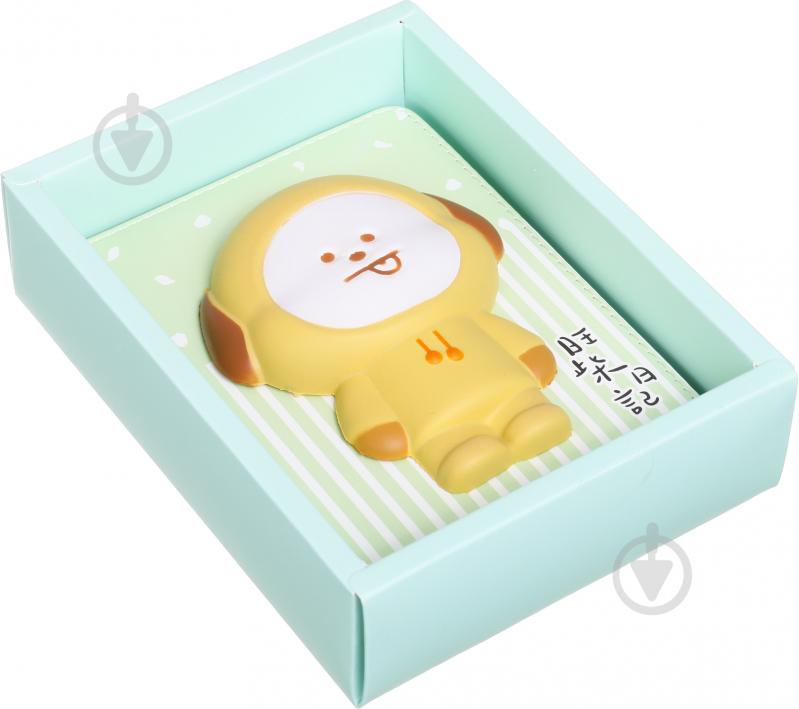 Блокнот подарочный Щенок зеленый - фото 6