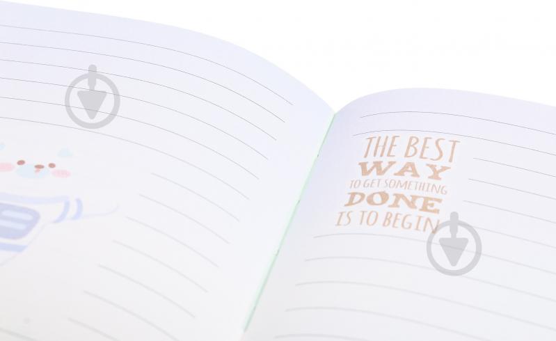 Блокнот подарочный Щенок зеленый - фото 5