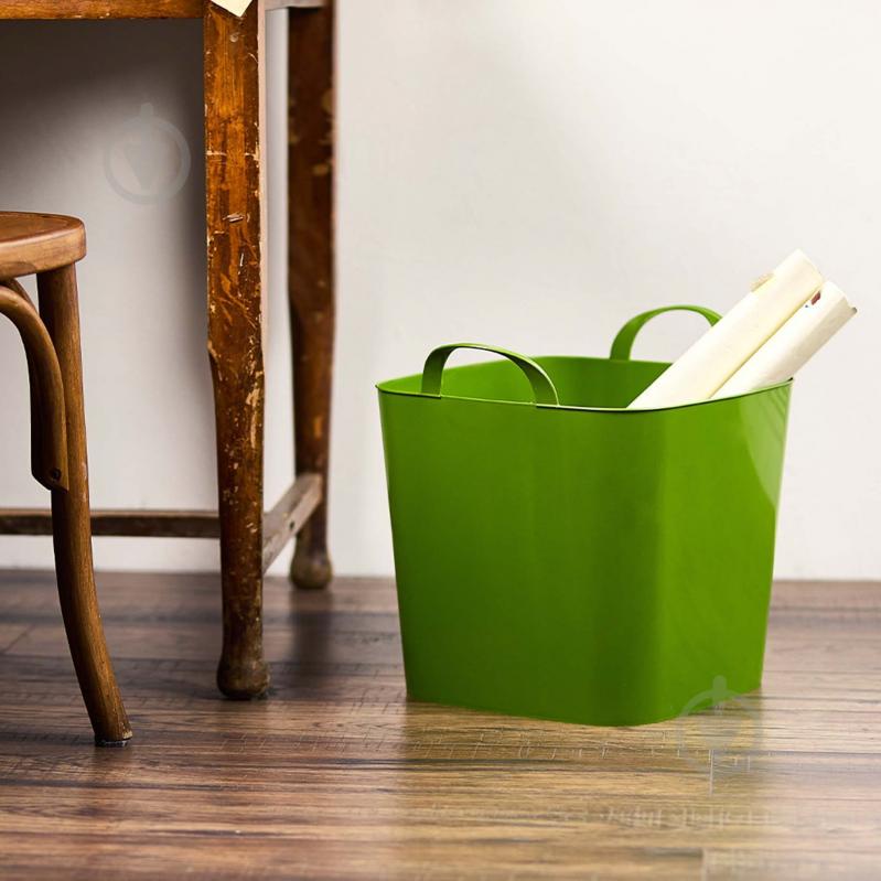 Відро будівельне м'яке квадратне 22 л - фото 2