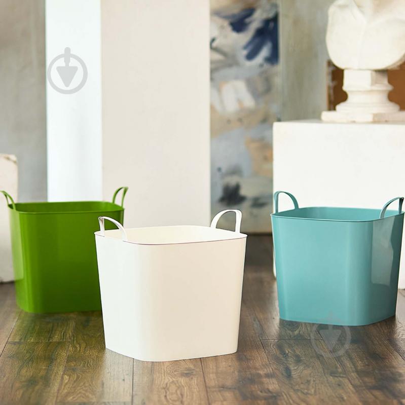 Відро будівельне м'яке квадратне 22 л - фото 3