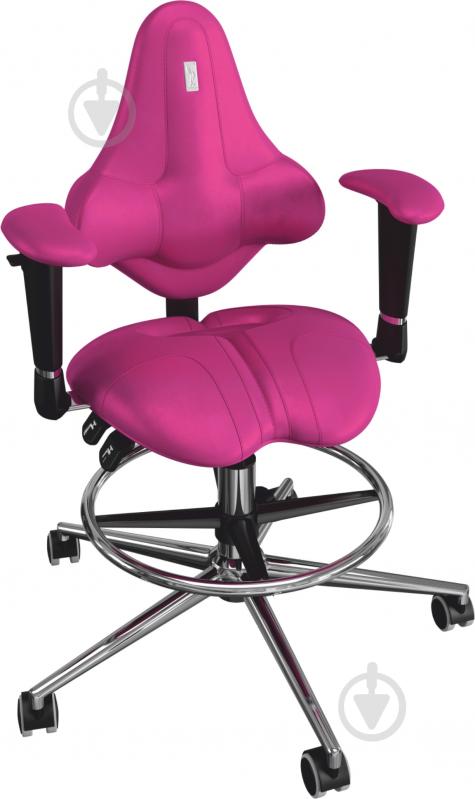 Кресло Kulik System Kids 1502 розовый - фото 1 Кресло Kulik System Kids 1502 розовый - фото 1