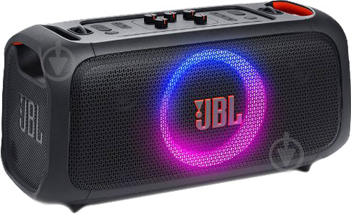 Акустическая система JBL Partybox GO Essential 2.0 black (JBLPBOTGESEU) - фото 1