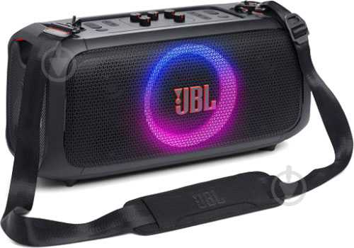 Акустическая система JBL Partybox GO Essential 2.0 black (JBLPBOTGESEU) - фото 2