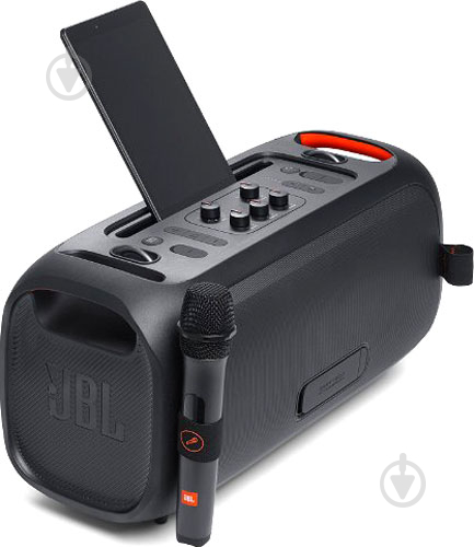 Акустическая система JBL Partybox GO Essential 2.0 black (JBLPBOTGESEU) - фото 5