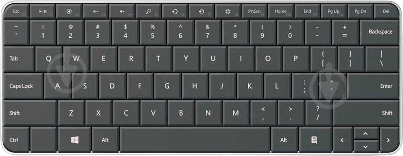 Клавіатура Microsoft Wedge Mobile Keyboard (U6R-00017) black - фото 3