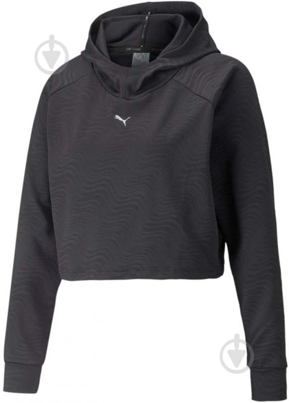 Джемпер Puma FLAWLESS PULLOVER HOODIE 52155101 р.M черный - фото 5