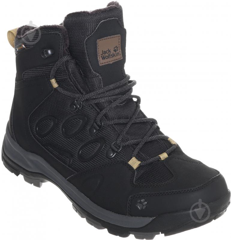 Ботинки Jack Wolfskin COLD TERRAIN TEXAPORE MID M 4020501-6000 р.40 черный - фото 4