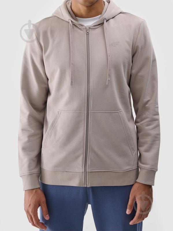 Джемпер 4F 4FWSS25TSWSM1623-26S р.S бежевий - фото 5