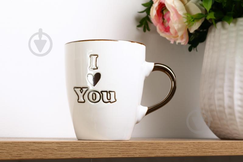 Набор чашек Bella Vita I love You 2 шт. - фото 10