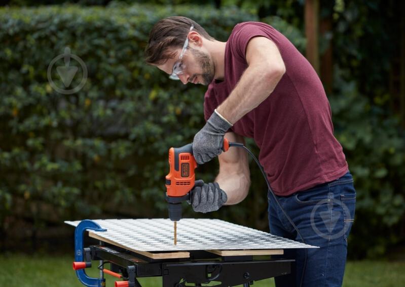 Дриль ударний Black+Decker BEH200 - фото 7