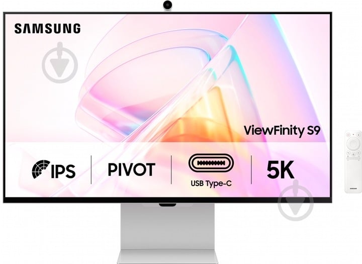 Монітор Samsung ViewFinity S9 27" (LS27C902PAZXUA) - фото 1
