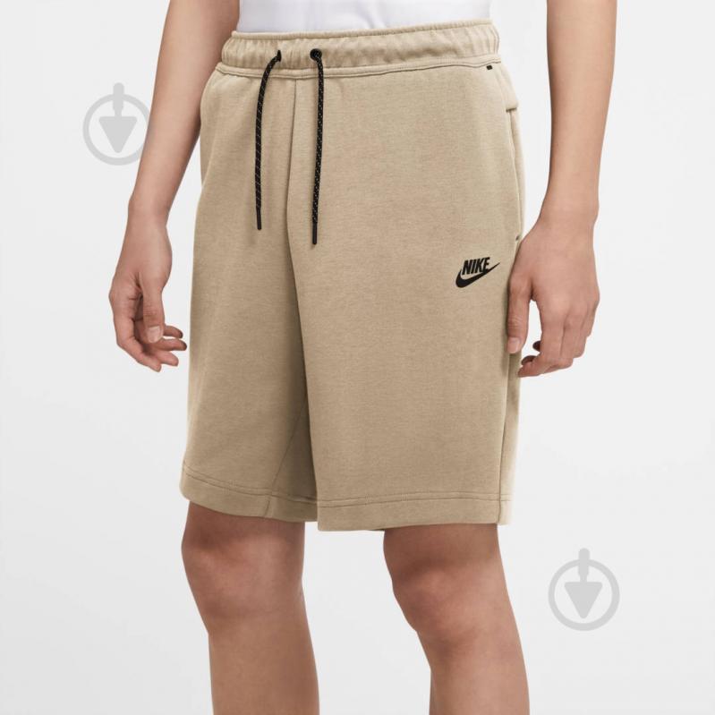 Шорти Nike M NSW TCH FLC SHORT CU4503-224 р. M бежевий - фото 3