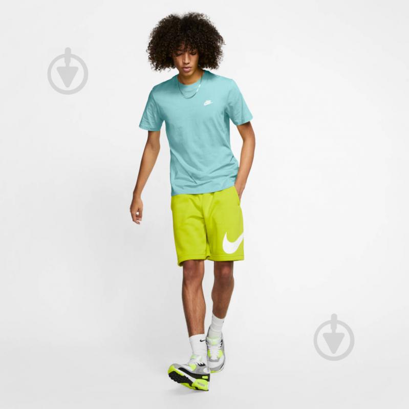 Футболка Nike M NSW CLUB TEE AR4997-382 р.L мятный - фото 4