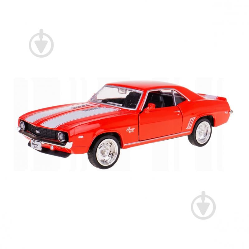 Автомодель TechnoDrive 1:32 Chevrolet Camaro 1969 (червоний) 250336U - фото 2