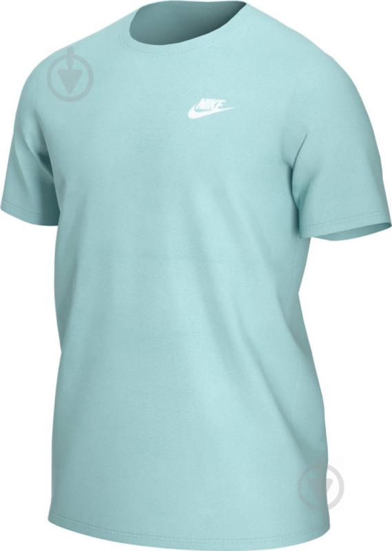 Футболка Nike M NSW CLUB TEE AR4997-382 р.S мятный - фото 1