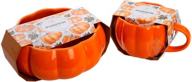 Чашка Limited Edition Pumpkin 350 мл (PX001-K606) - фото 3 Чашка Limited Edition Pumpkin 350 мл (PX001-K606) - фото 3