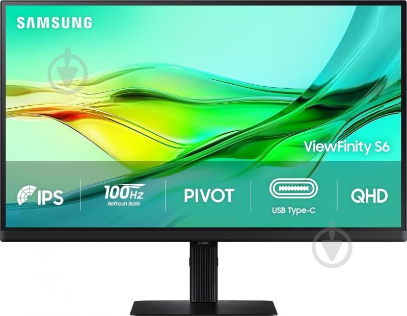 Монитор Samsung ViewFinity S6 27" (LS27D604UAIXUA) - фото 1