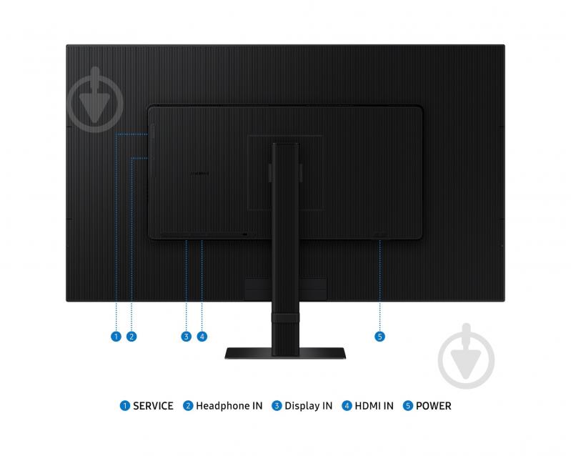 Монитор Samsung ViewFinity S7 32" (LS32D700EAIXUA) - фото 11