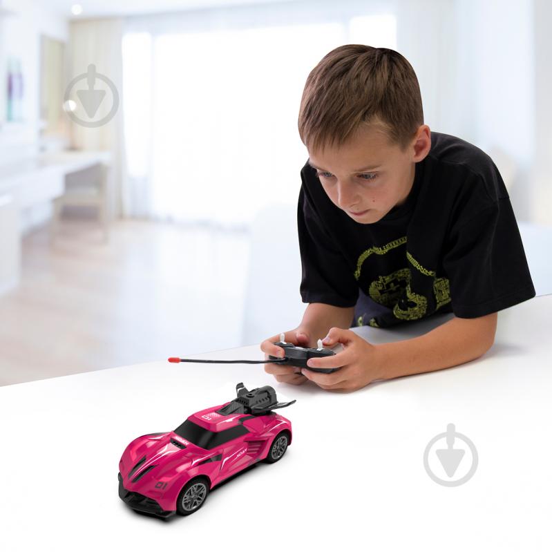 Автомобіль на р/к Sulong Toys Spray Car Sport рожевий 1:24 SL-354RHP - фото 6