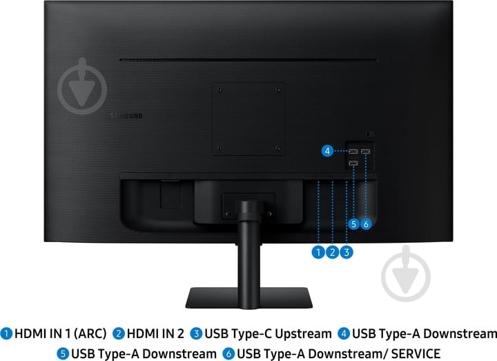 Монітор Samsung Smart Monitor M7 32" (LS32FM702UZXUA) - фото 12