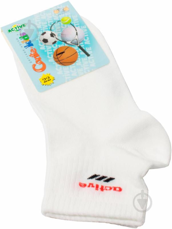 Носки детские для мальчиков Conte-Kids ACTIVE 159 р.22 р.22 белый - фото 2